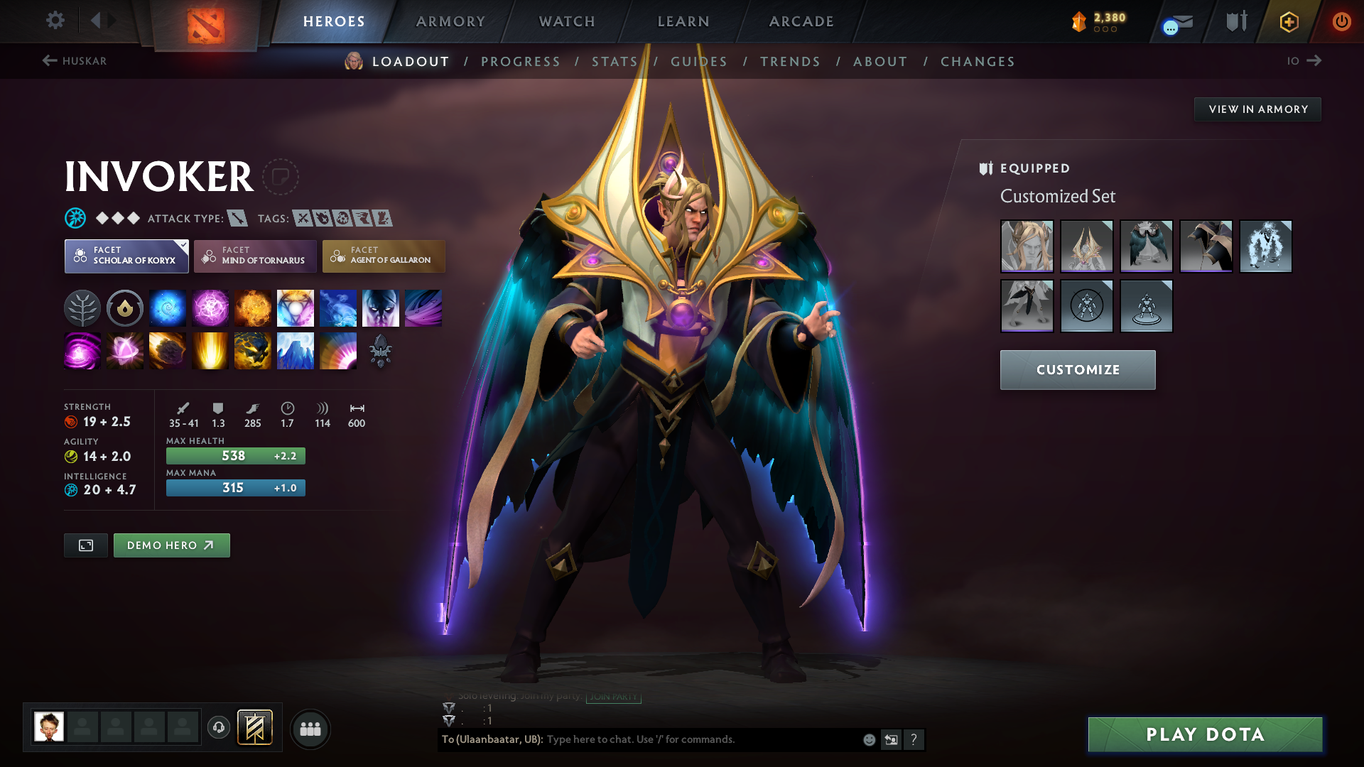 Archon V | MMR: 2857 - Behavior: 11515 - Communication: 11515