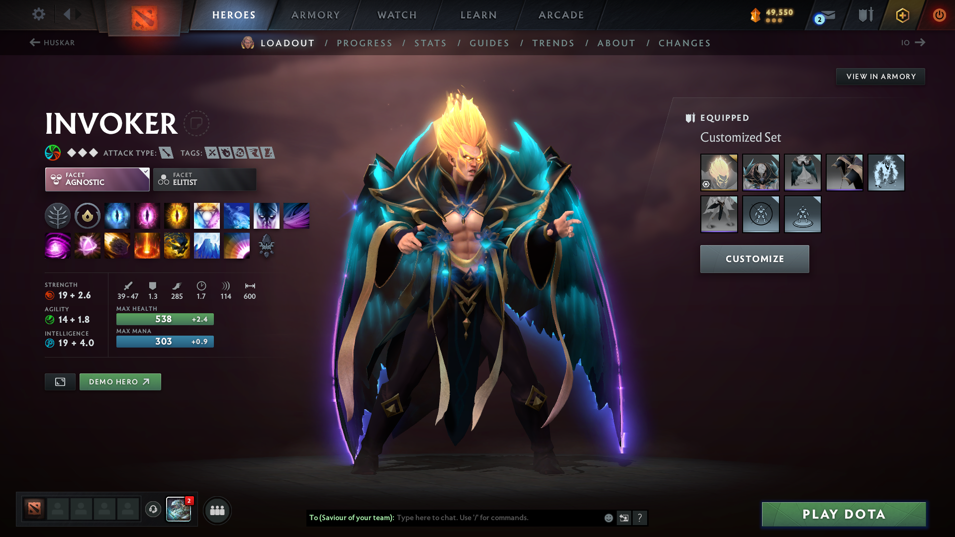 Archon V | MMR: 2880 - Behavior: 9421 - Communication: 9421