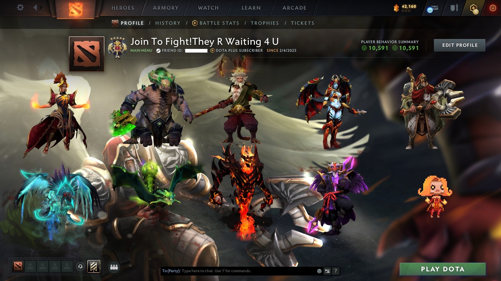 Legend V | MMR: 3702 - Behavior: 10591 - Communication: 10591