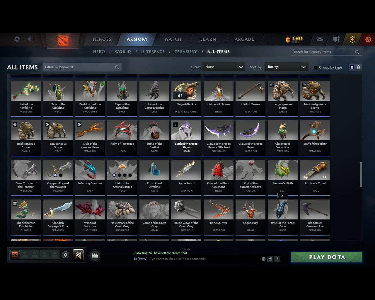 Ancient V | MMR: 4376 - Behavior: 11625 - Communication: 11625