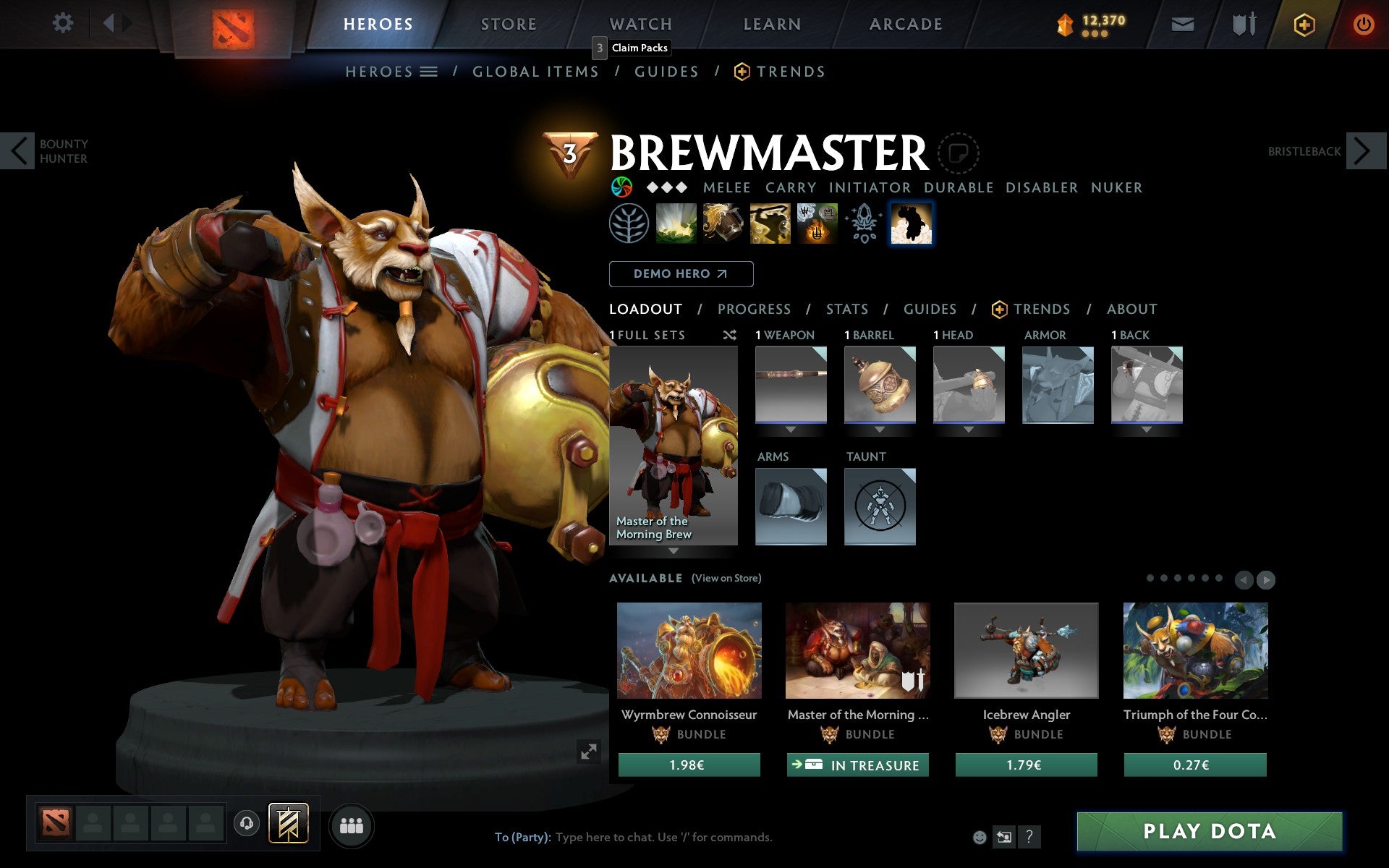 Herald III | MMR: 329 - Behavior: 10000