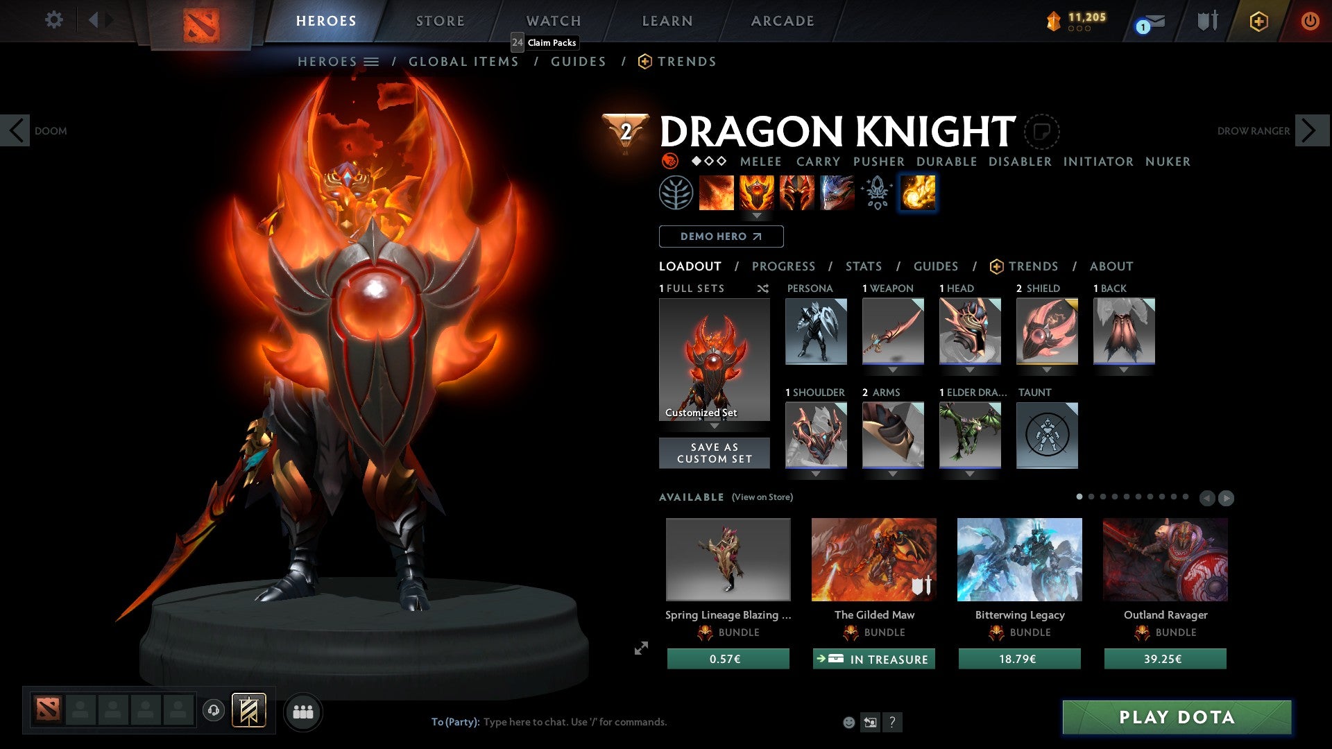 Crusader I | MMR: 1565 - Behavior: 9400