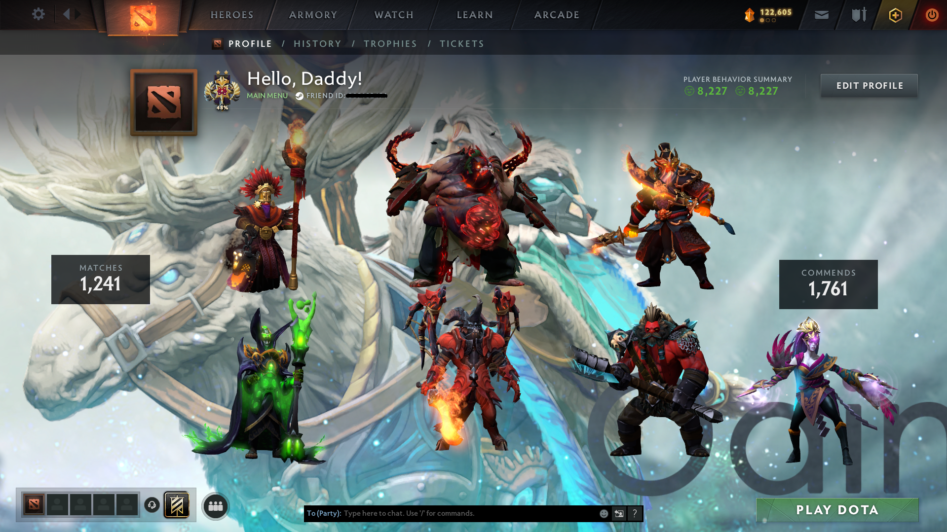 Legend II | MMR: 3309 - Behavior: 8227 - Communication: 8227