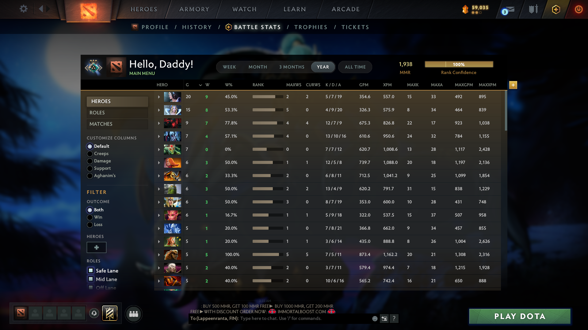 Crusader III | MMR: 1938 - Behavior: 11444 - Communication: 11444