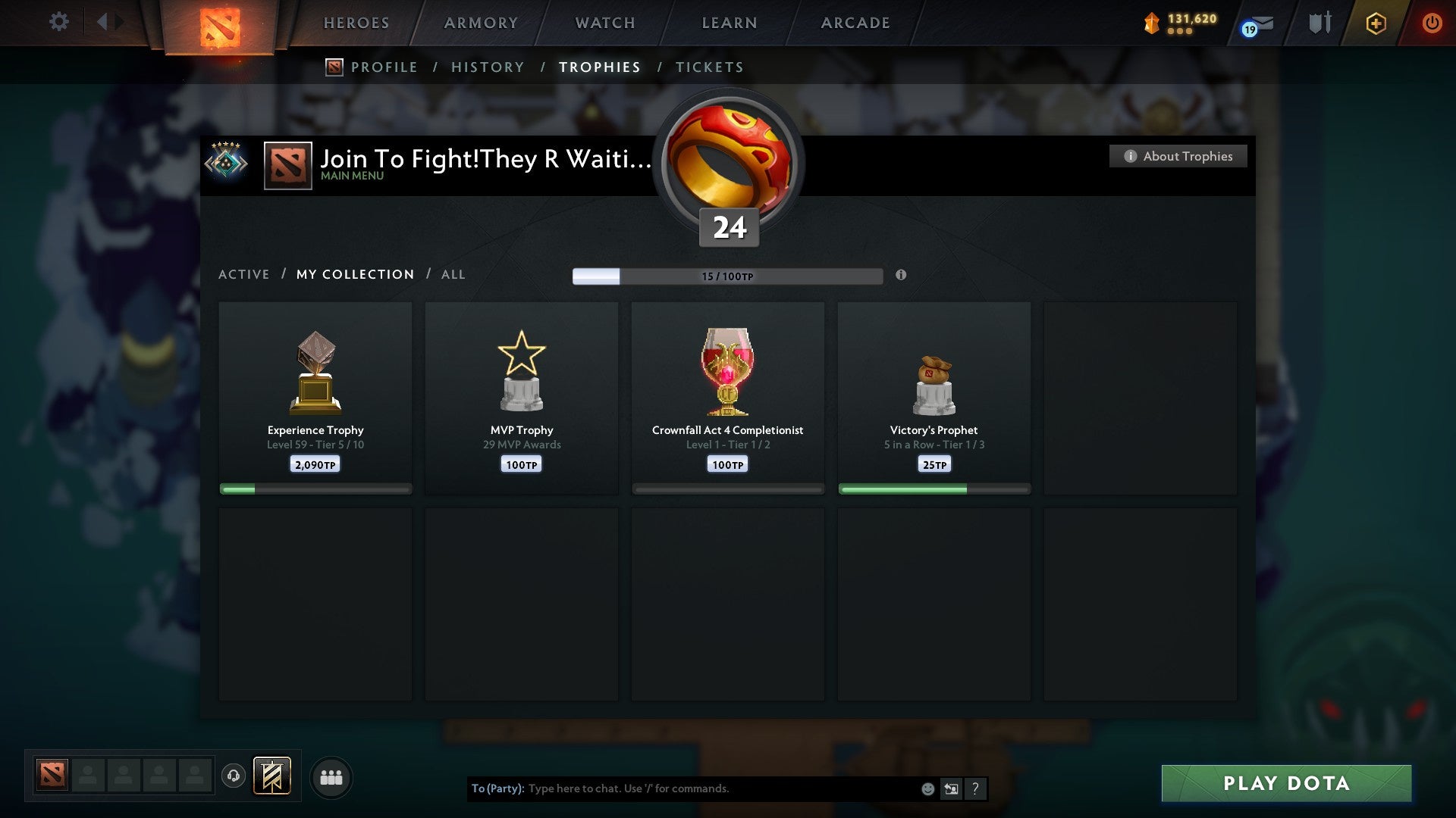 Crusader V | MMR: 2195 - Behavior: 10261 - Communication: 10261