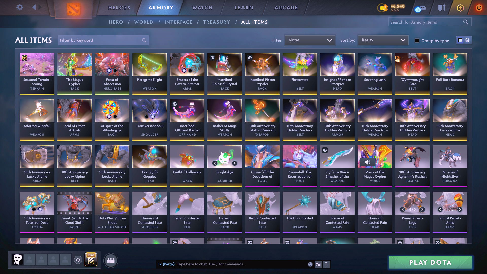 Legend V | MMR: 3689 - Behavior: 11490