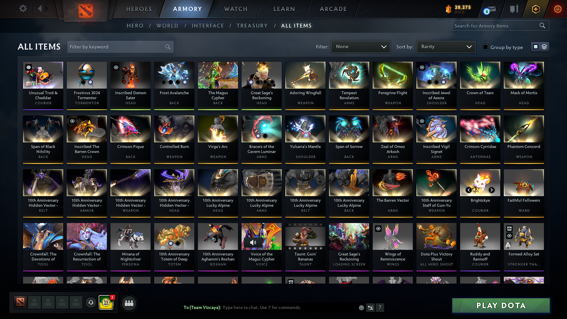 Legend IV | MMR: 3531 - Behavior: 11533 - Communication: 11533