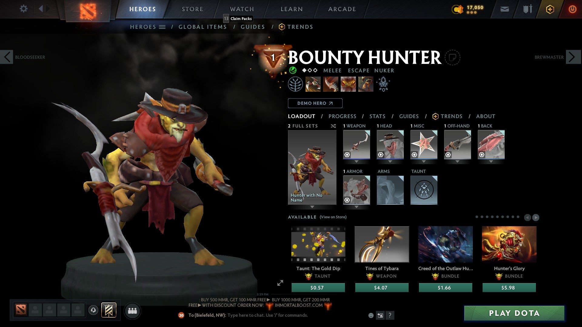 Legend V | MMR: 3676 - Behavior: 9042