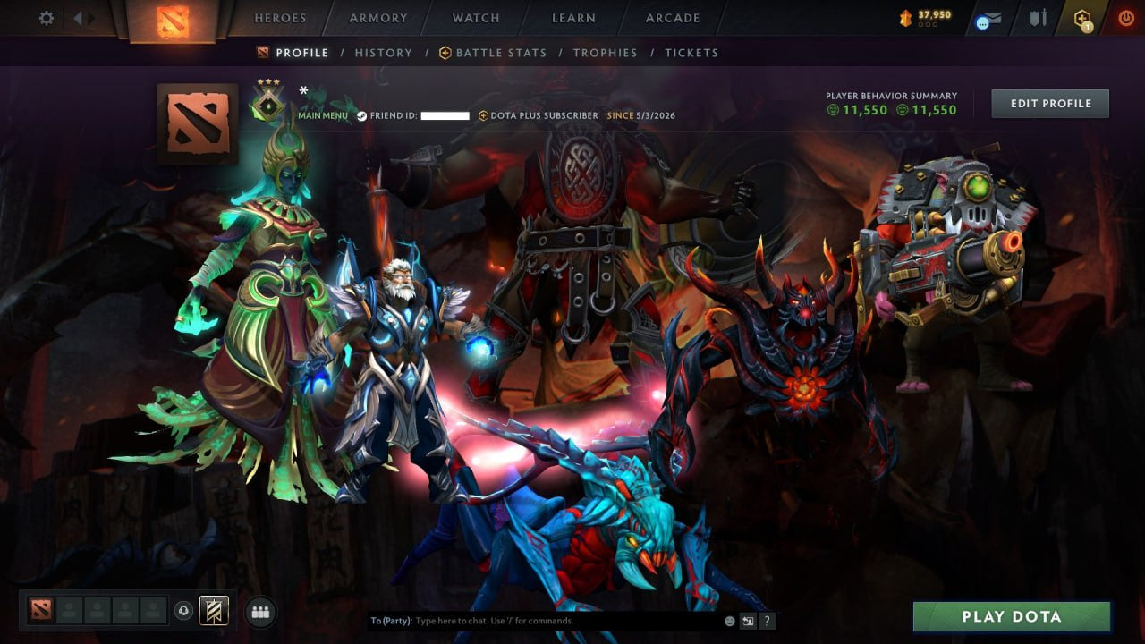 MMR: 156 - Behavior: 11550