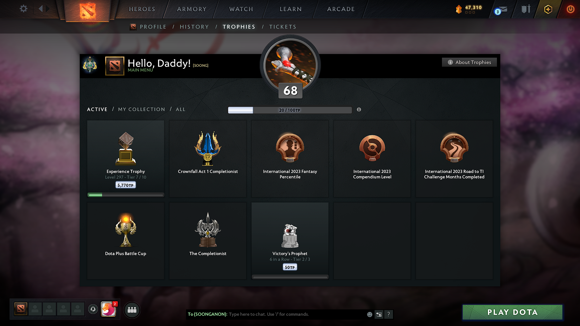 Archon I | MMR: 2189 - Behavior: 9499 - Communication: 9499