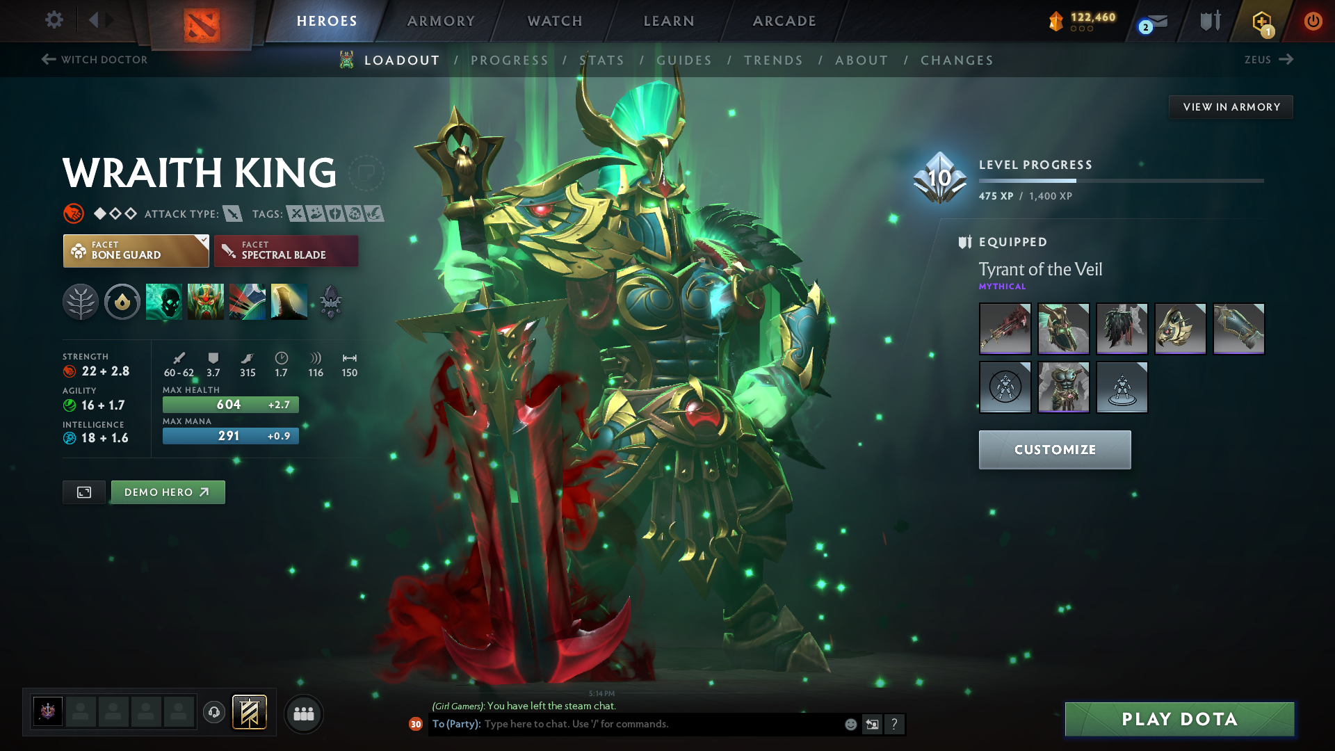 Immortal | MMR: 5633 - Behavior: 12000 - Communication: 12000