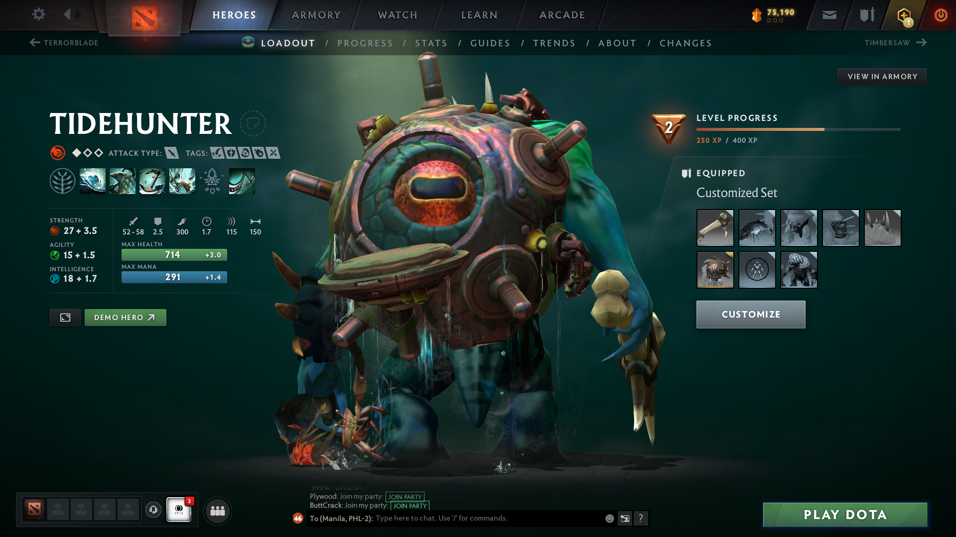 Legend III | MMR: 3417 - Behavior: 8182 - Communication: 8182