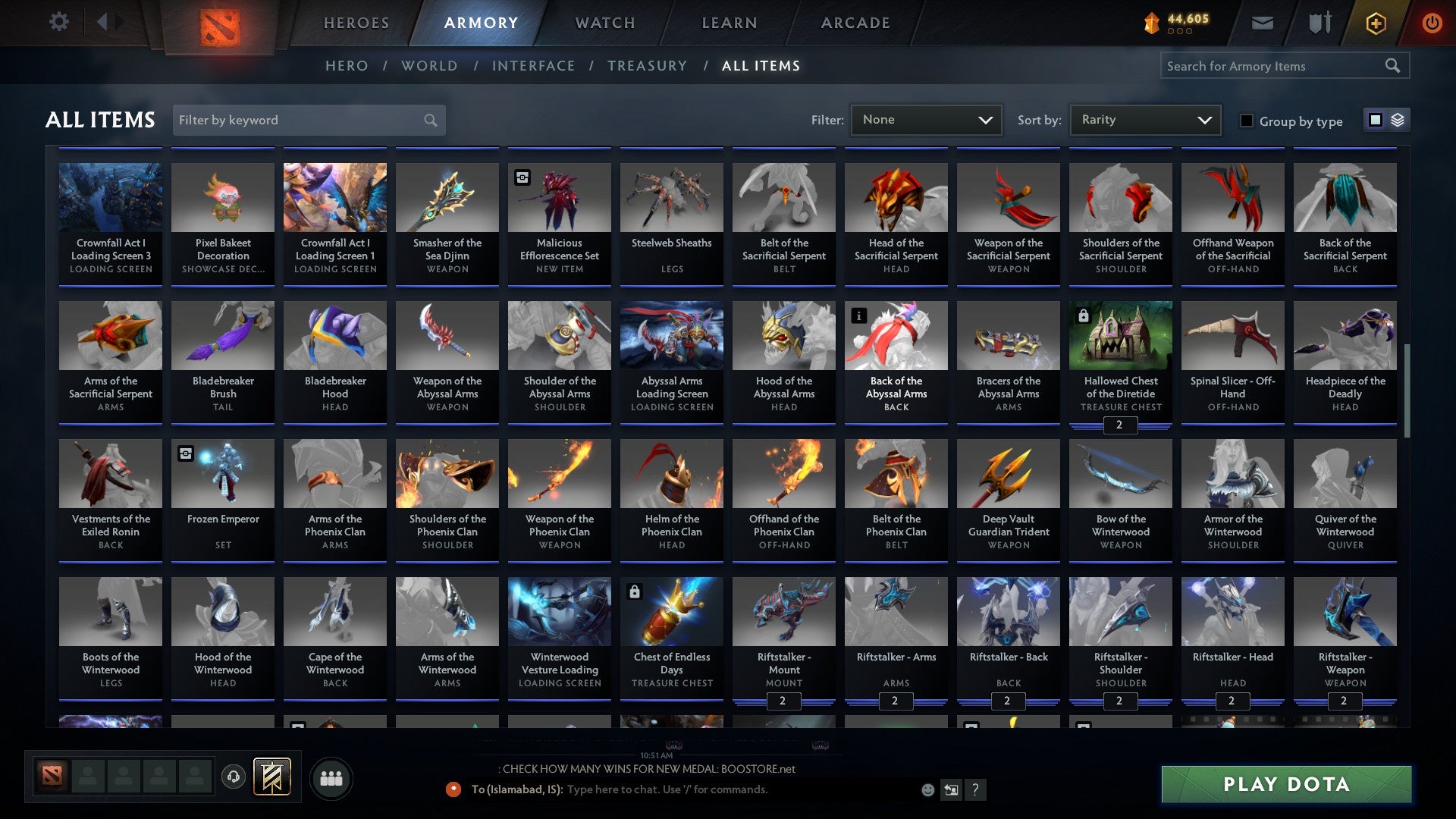 Ancient I | MMR: 3712 - Behavior: 11670 - Communication: 11670