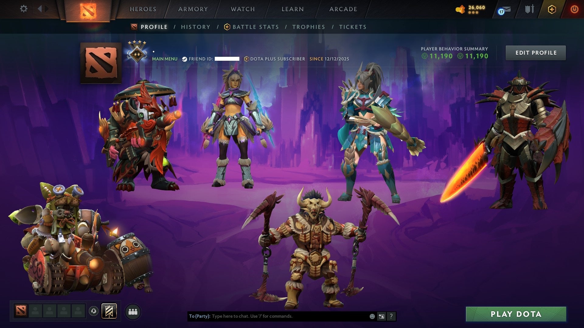 MMR: 1195 - Behavior: 11190