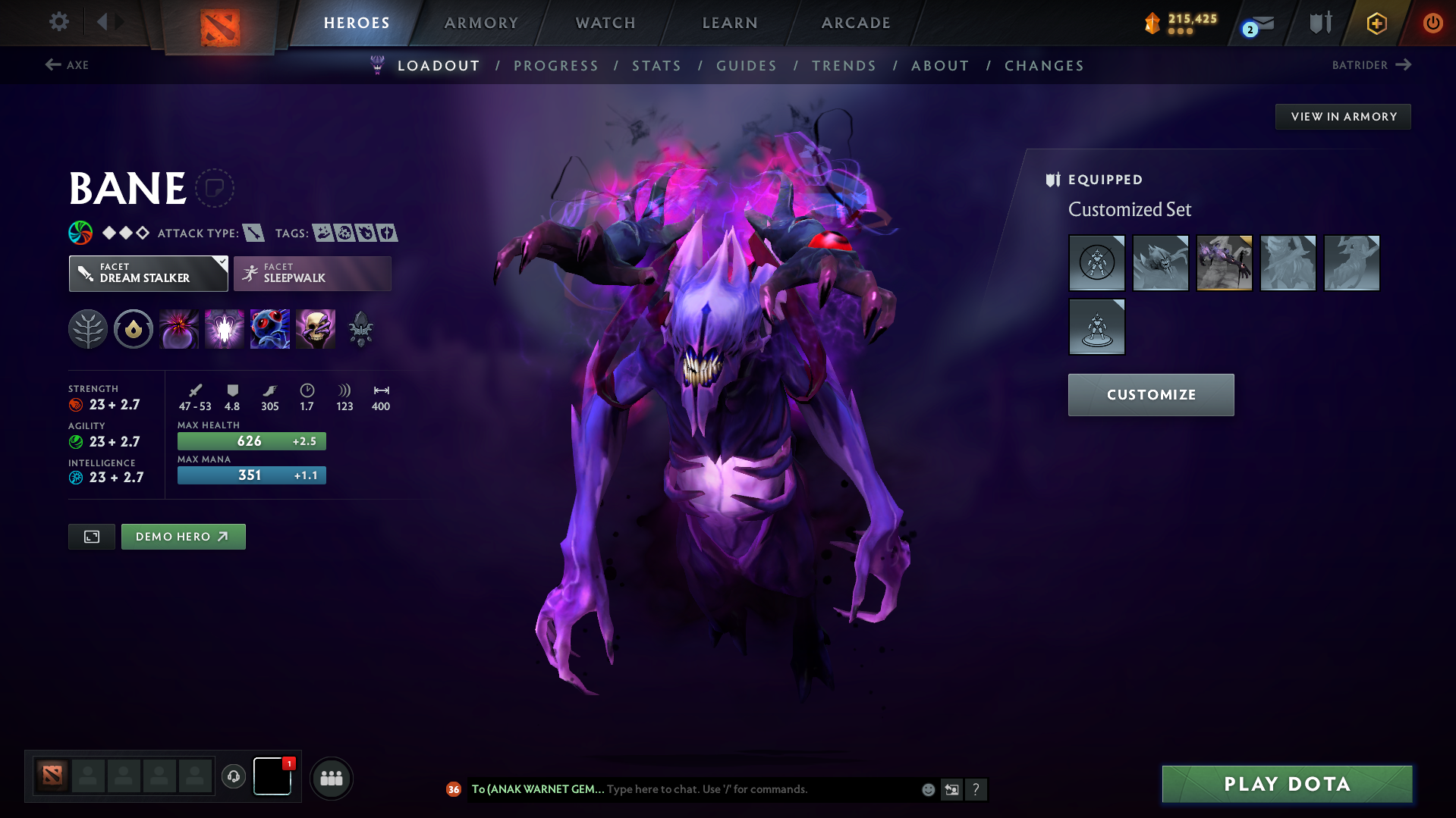 Legend V | MMR: 3591 - Behavior: 10416 - Communication: 10416