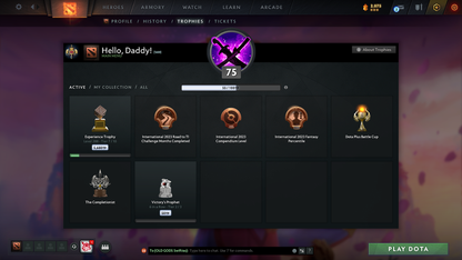 Legend I | MMR: 3049 - Behavior: 9606 - Communication: 9606