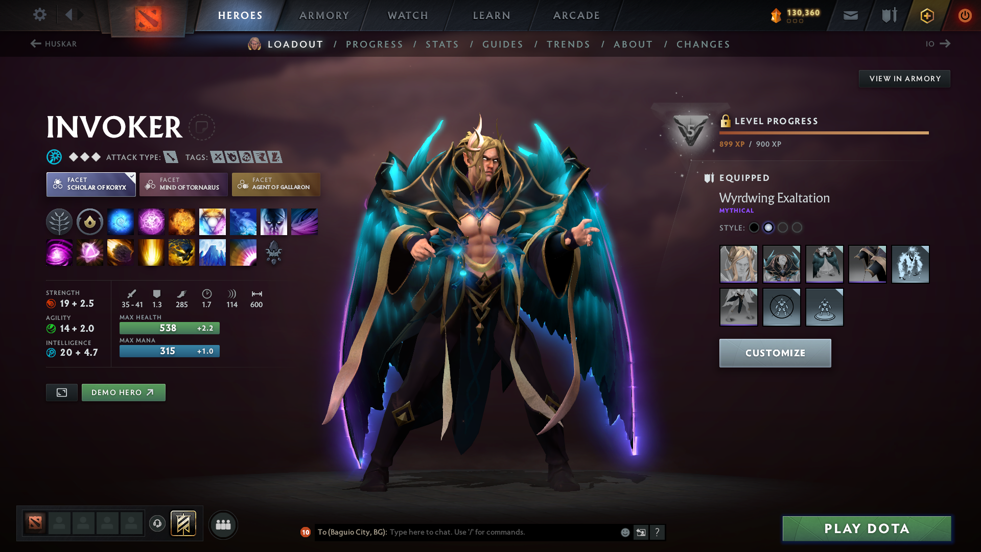 Legend V | MMR: 3773 - Behavior: 11855 - Communication: 11855