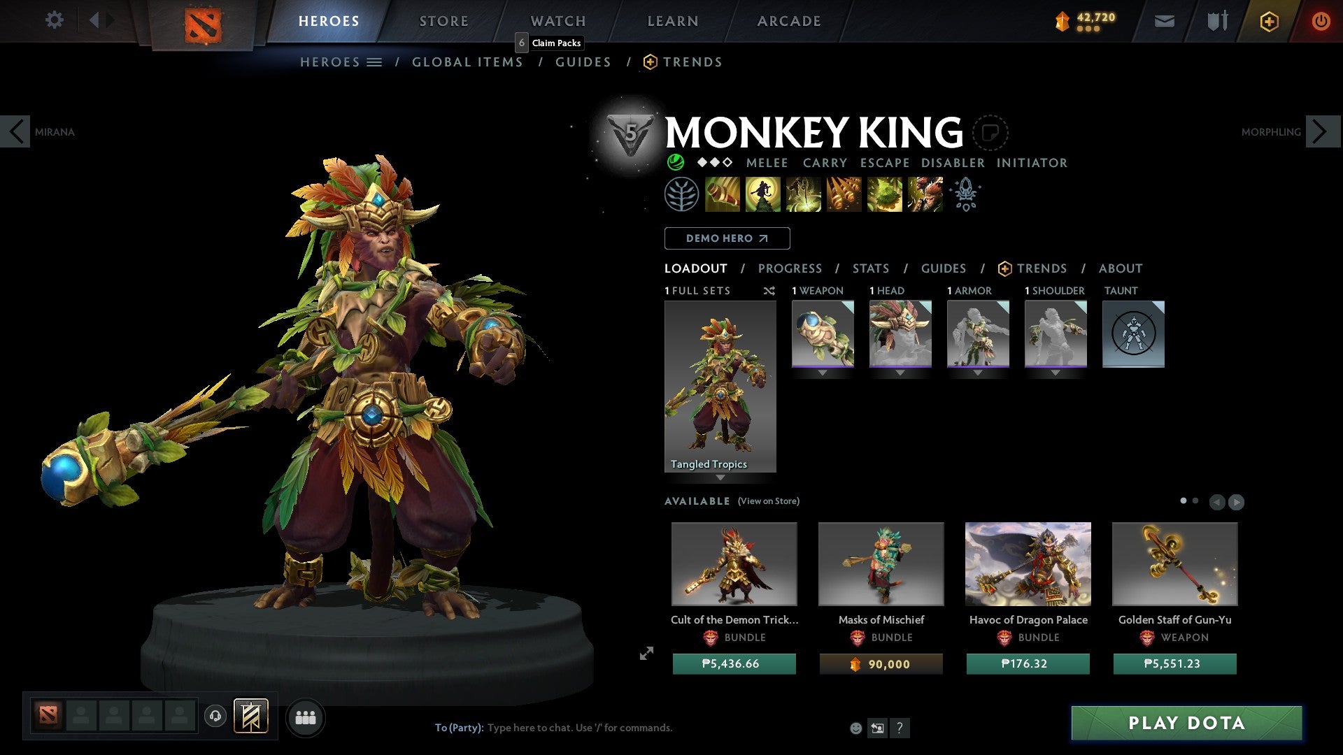 Immortal [Leaderboard] | MMR: 6863 - Behavior: 10000