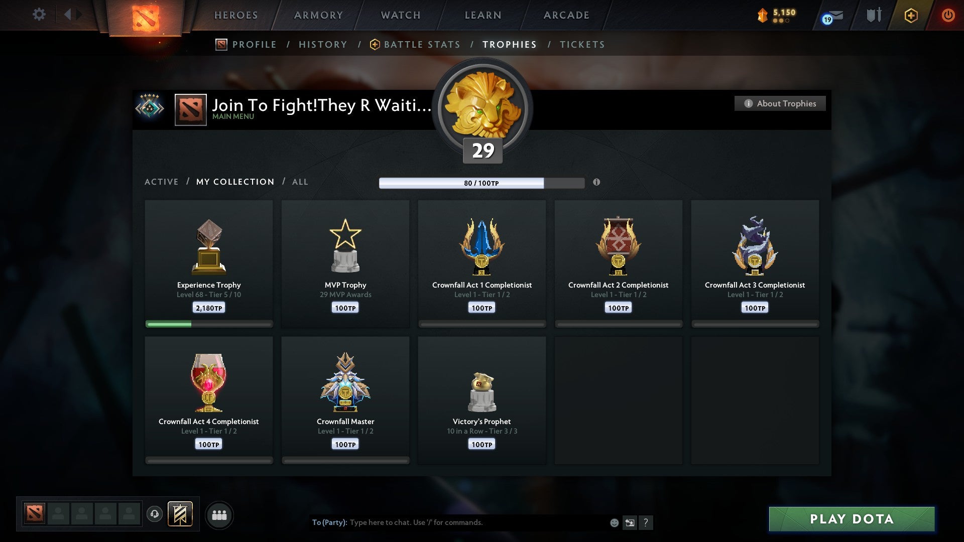 Crusader V | MMR: 2171 - Behavior: 11281 - Communication: 11281