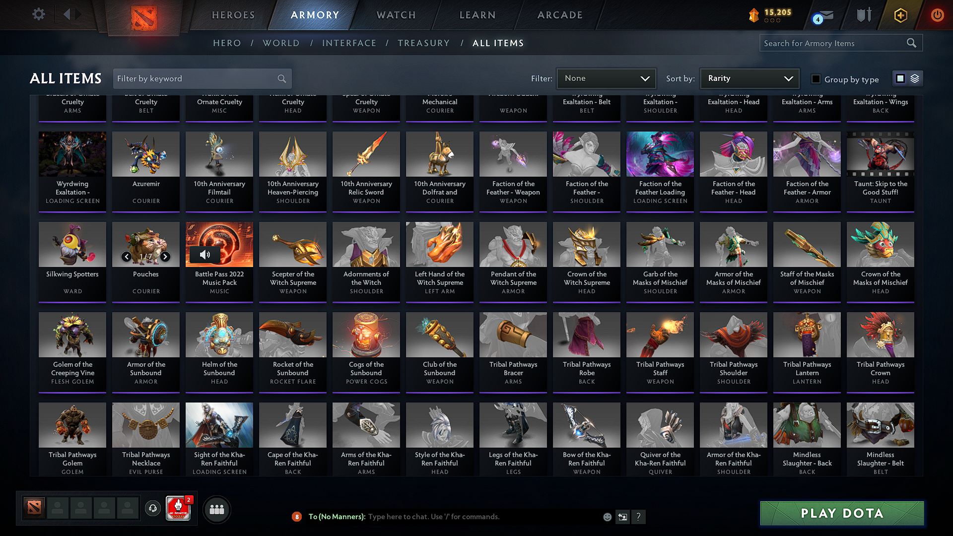 Legend I | MMR: 3083 - Behavior: 9549 - Communication: 9549