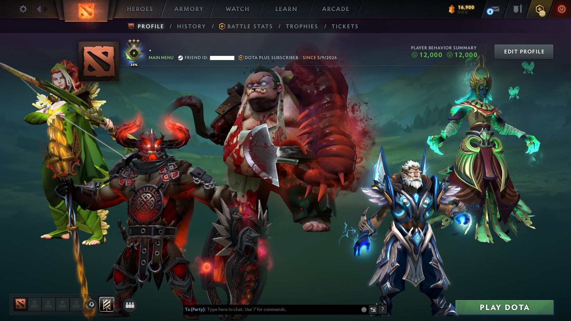 MMR: 315 - Behavior: 12000