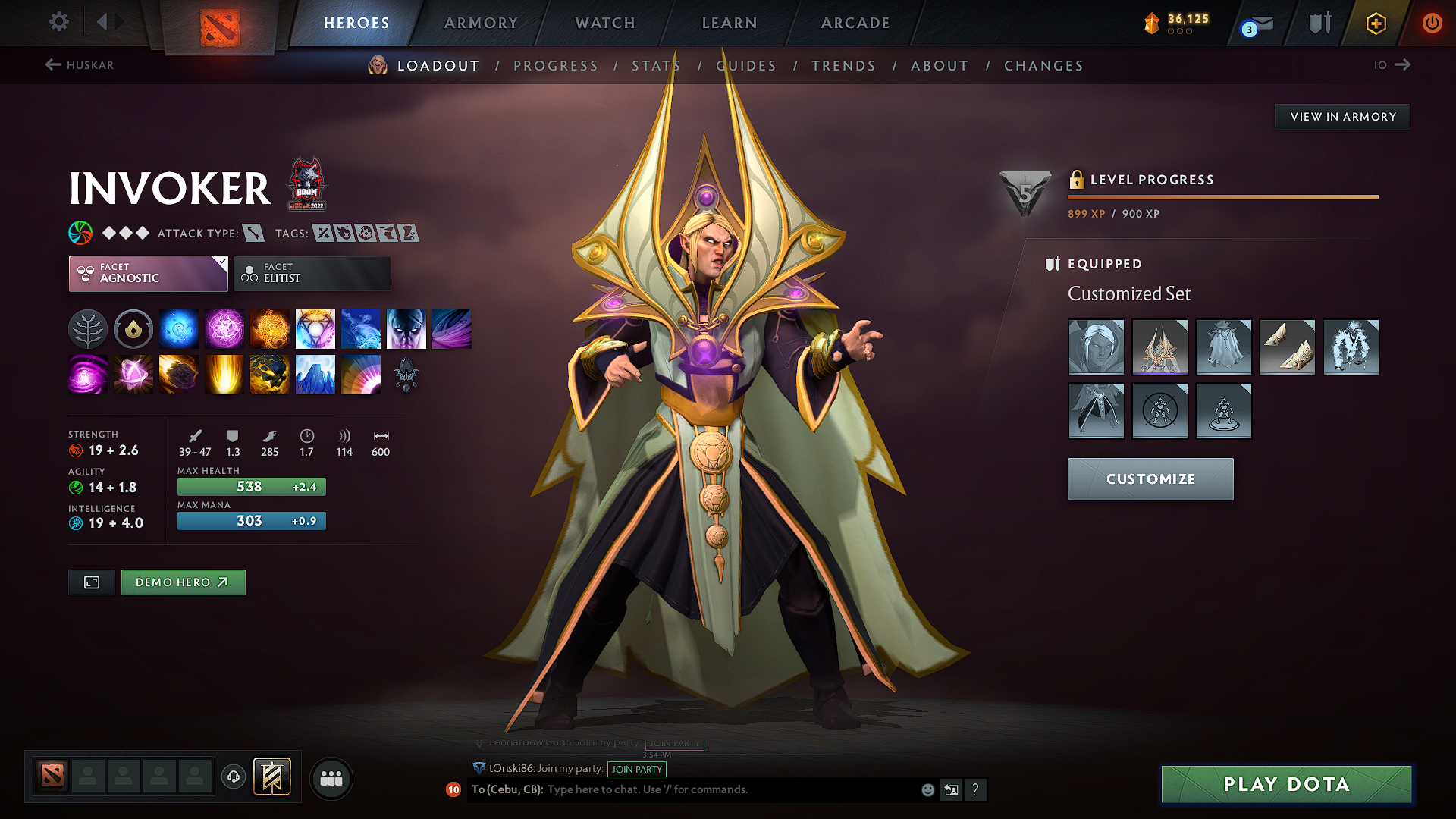 Archon IV | MMR: 2732 - Behavior: 8075 - Communication: 8075