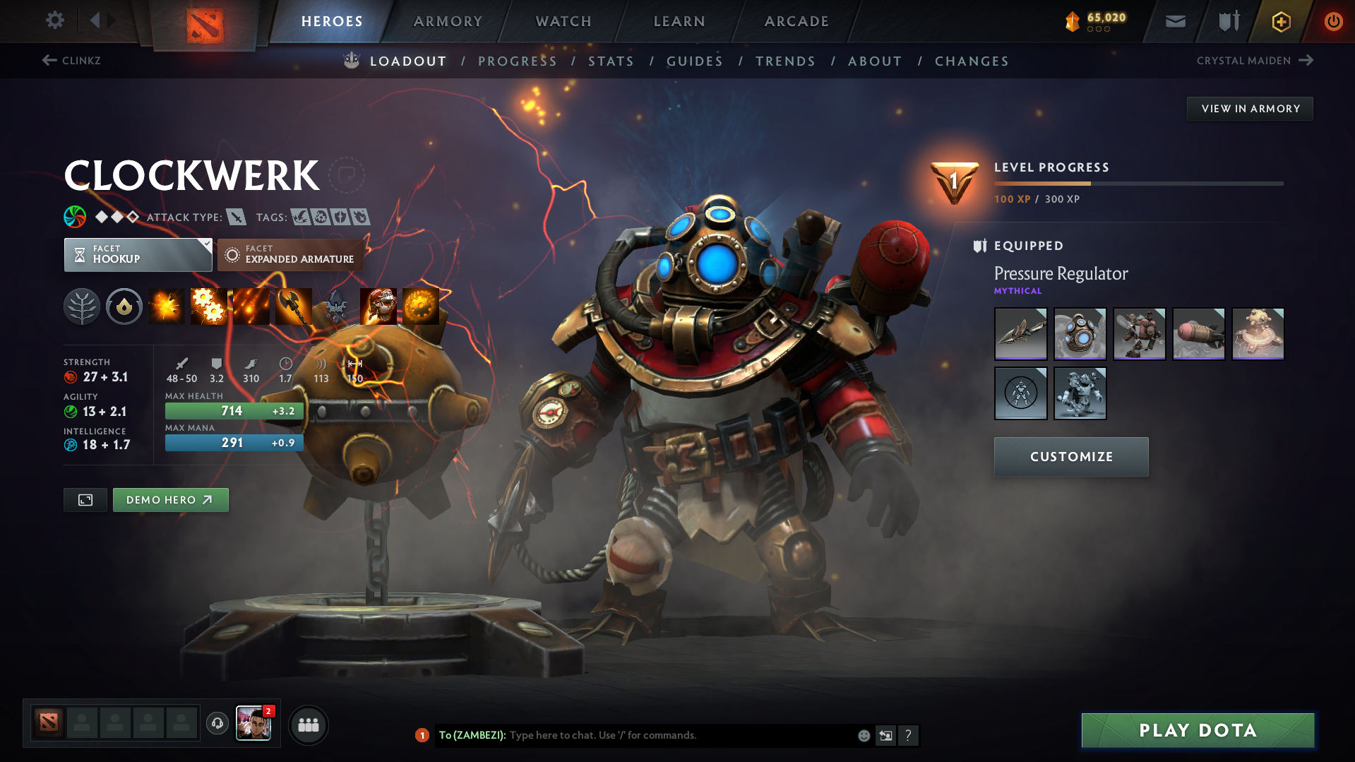 Guardian V | MMR: 1273 - Behavior: 11411 - Communication: 11411