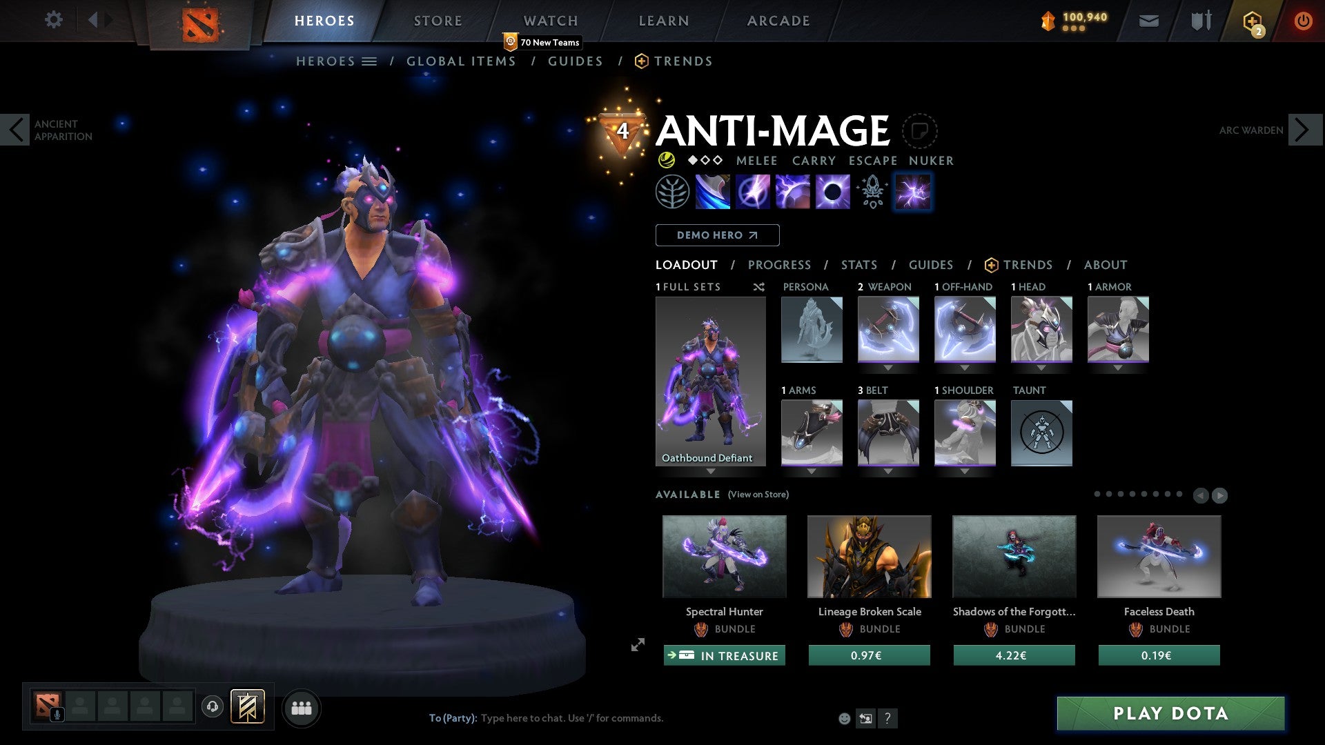 Ancient V | MMR: 4616 - Behavior: 10000