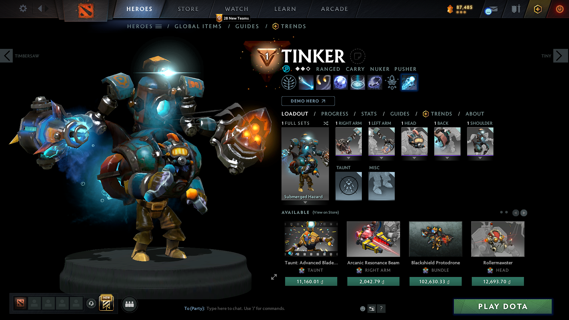 Not Calibrated | MMR: TBD - Behavior: 7935