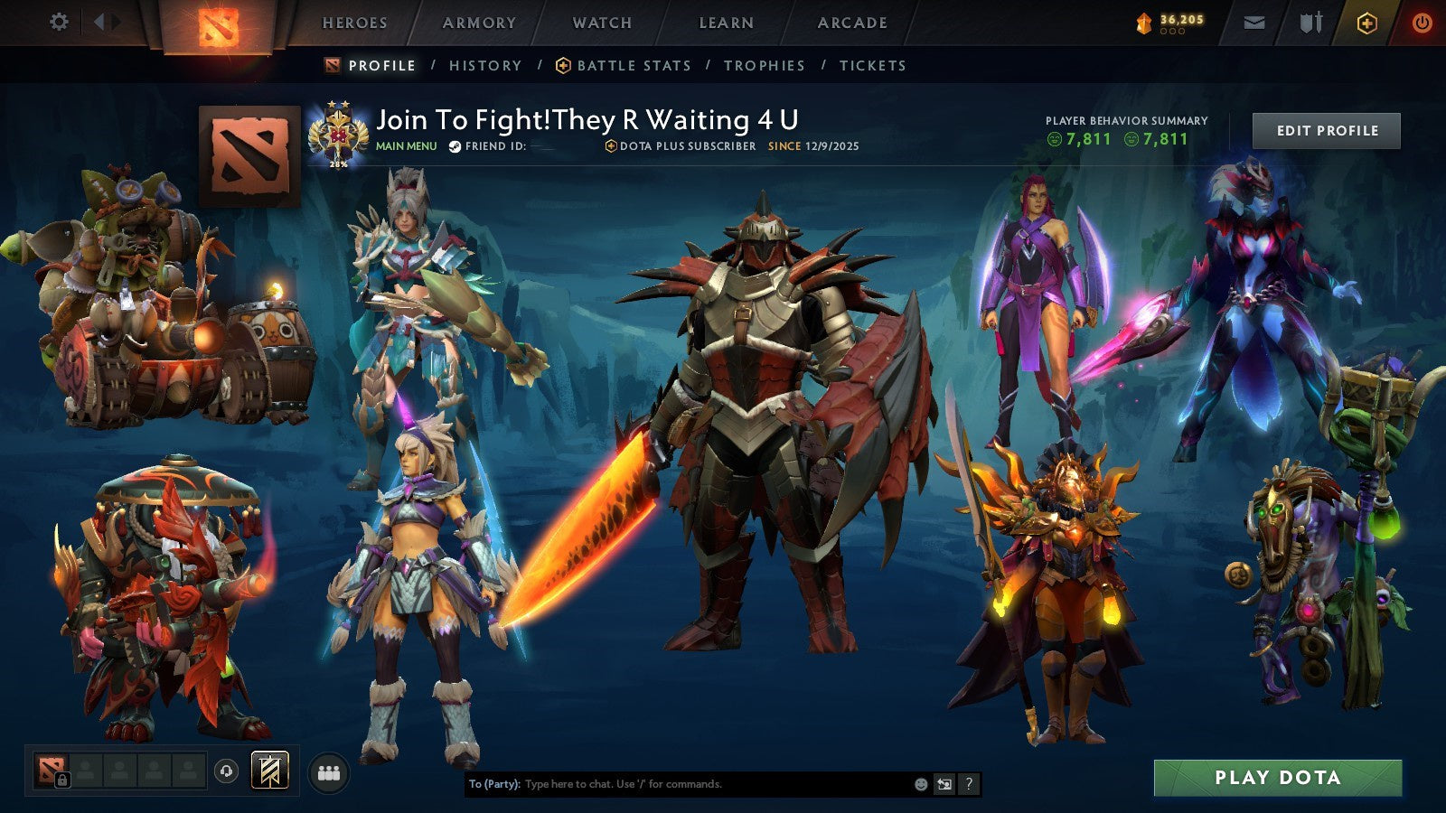 MMR: 3278 - Behavior: 7811