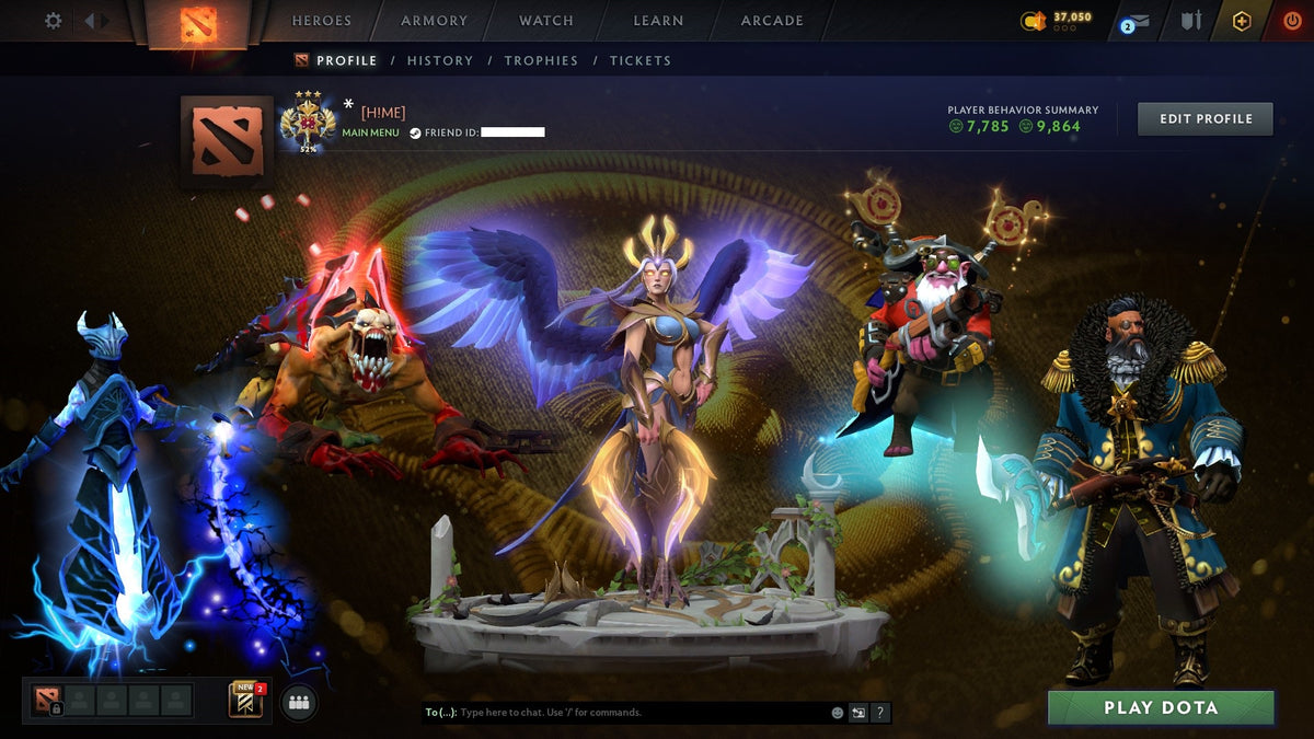 MMR: 3469 - Behavior: 9864