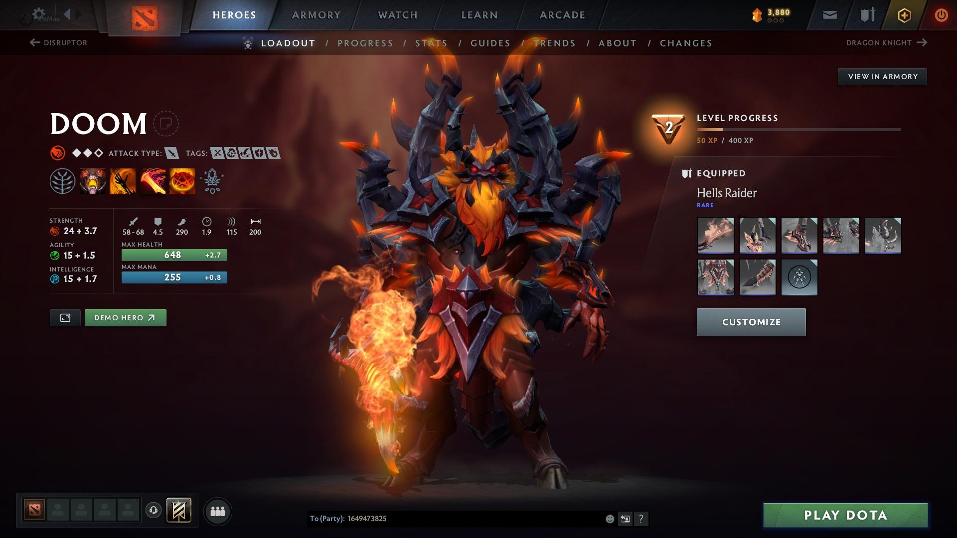 Crusader V | MMR: 2142 - Behavior: 9666 - Communication: 8933