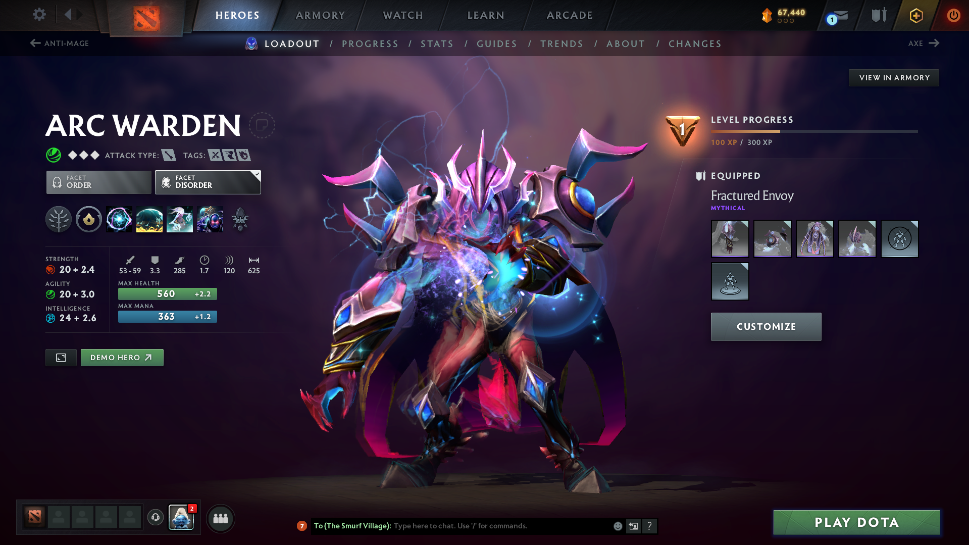 Archon V | MMR: 2806 - Behavior: 10724 - Communication: 10724