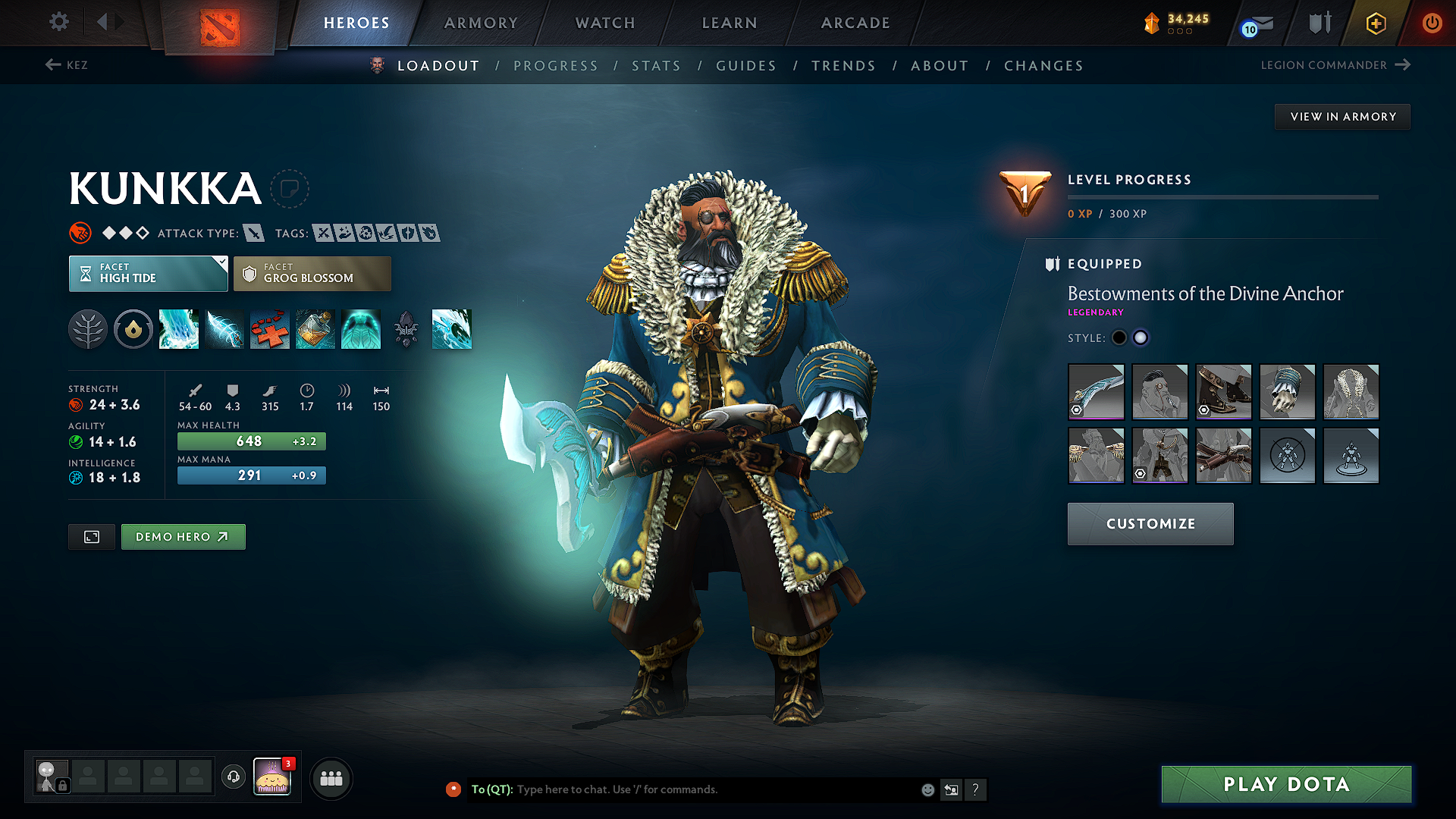 Herald IV | MMR: 318 - Behavior: 7670 - Communication: 7670