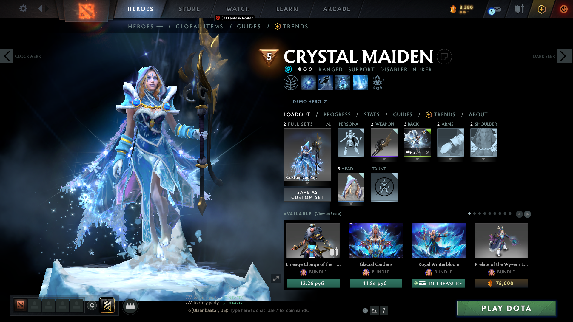 Divine V | MMR: 5523 - Behavior: 9840