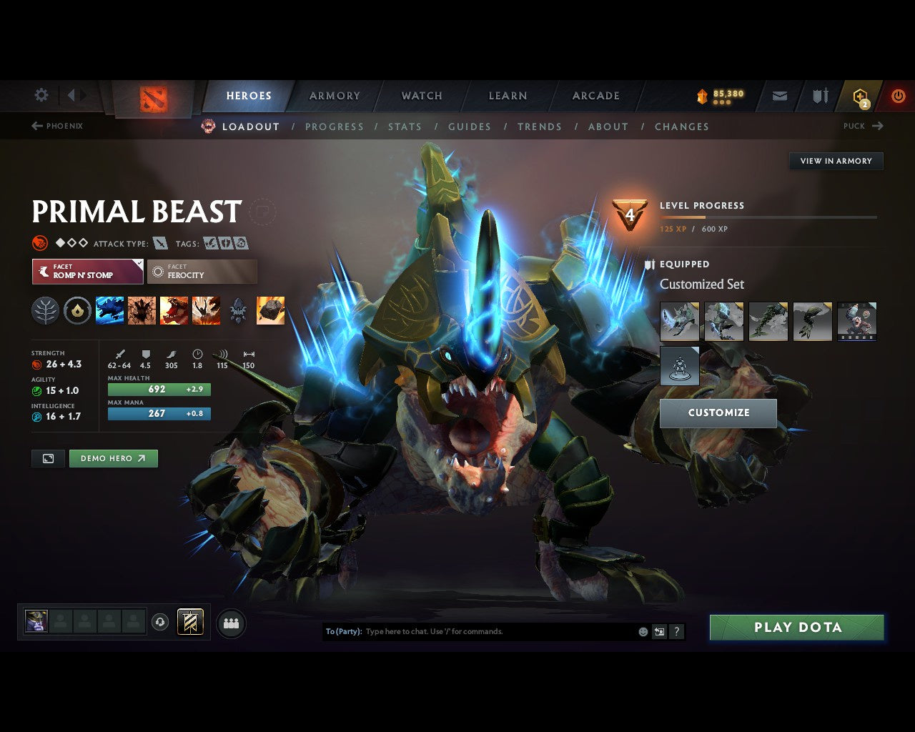 Immortal | MMR: 6526 - Behavior: 11821
