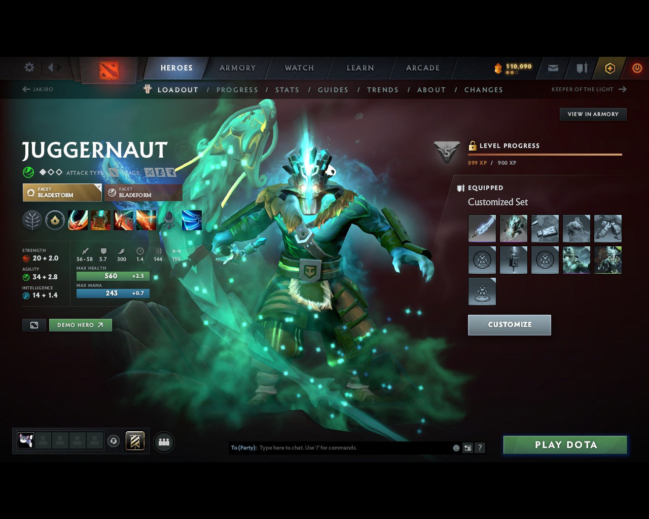 Immortal [1049] | MMR: 8866 - Behavior: 9712