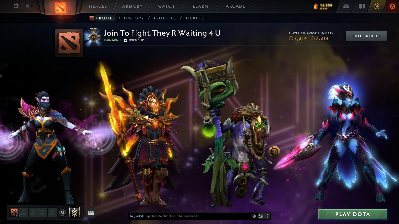 MMR: 819 - Behavior: 7314