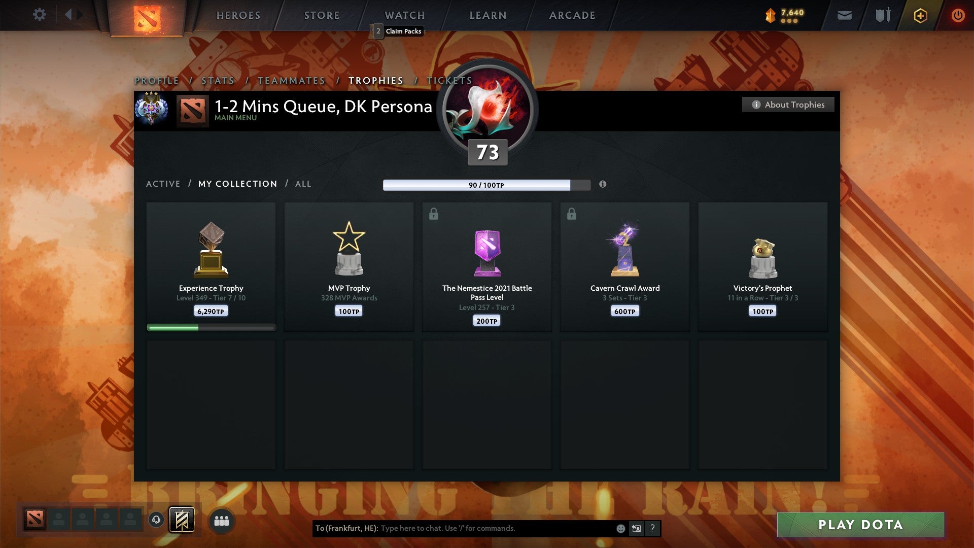 Ancient III | MMR: 4139 - Behavior: 10000