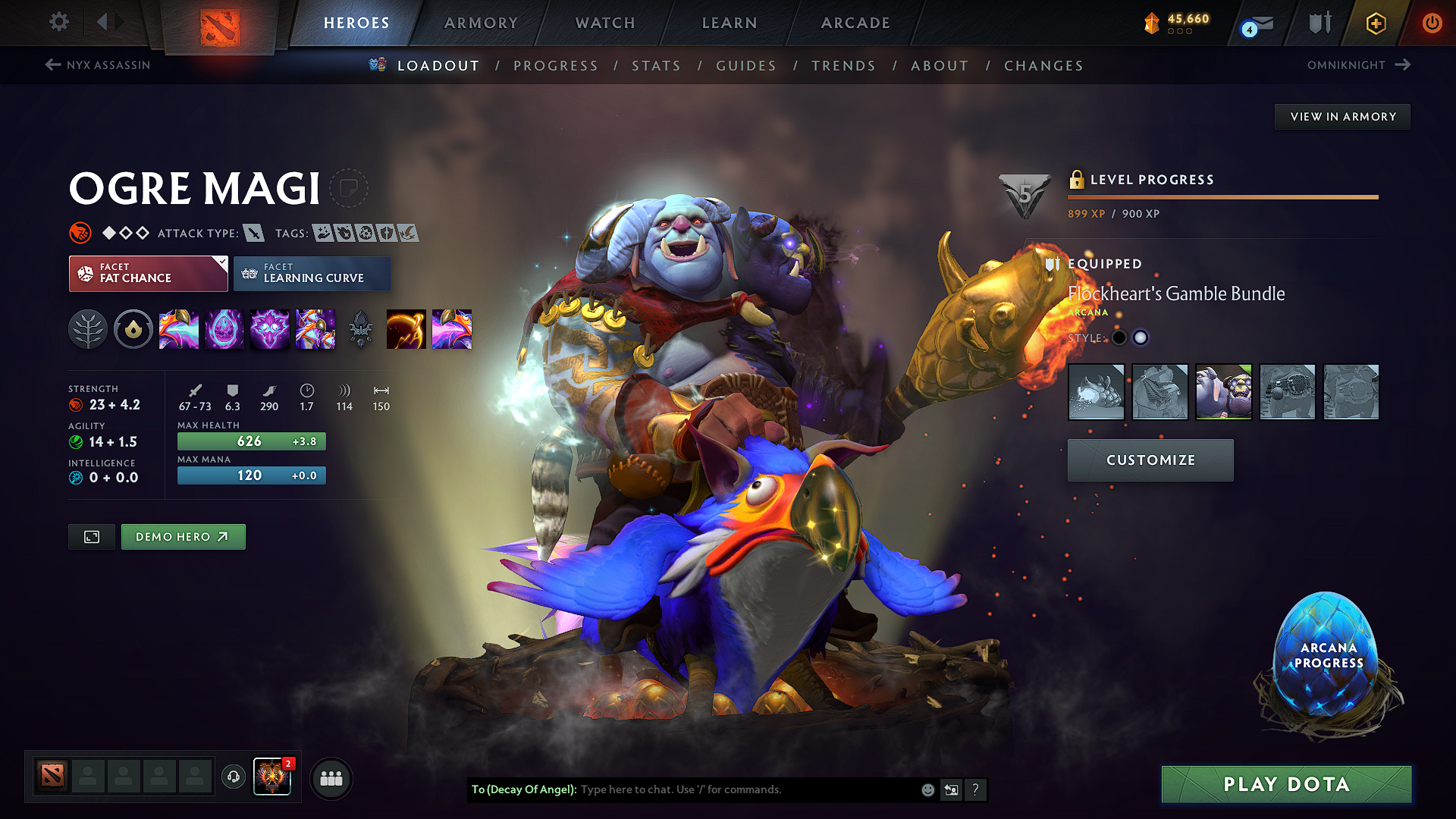 Legend I | MMR: 3194 - Behavior: 8772 - Communication: 8772