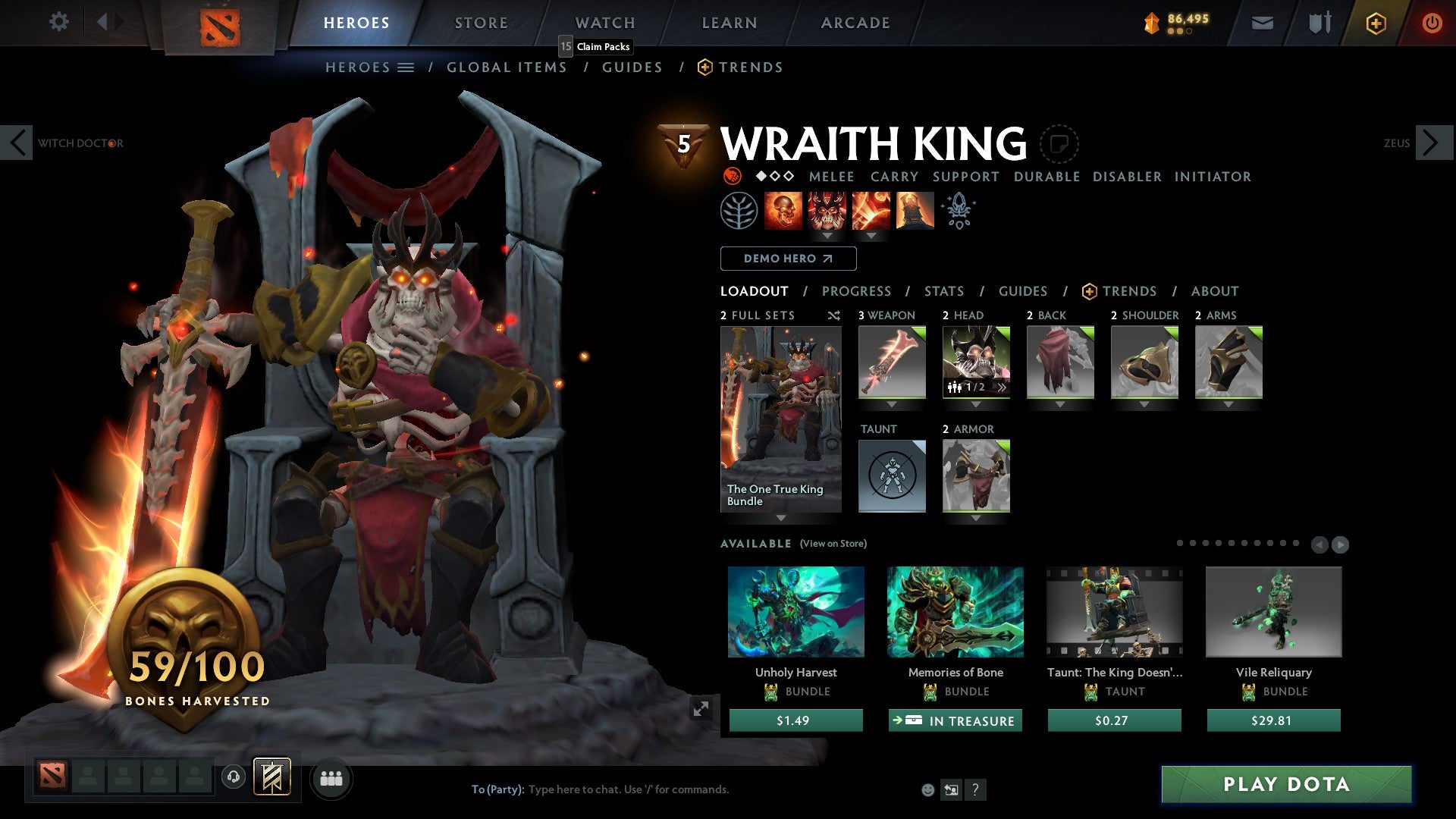 Ancient V | MMR: 4518 - Behavior: 10000