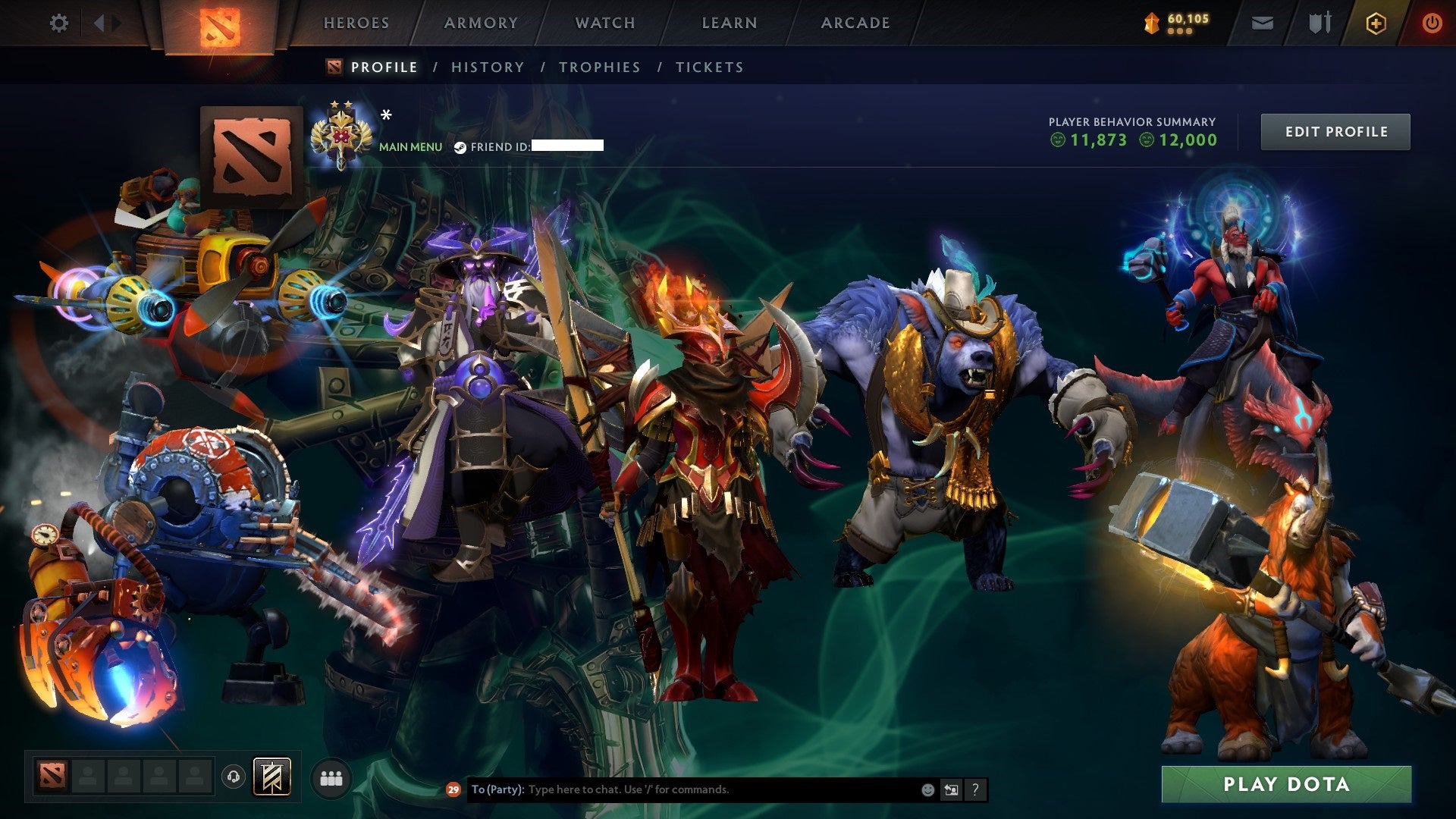 MMR: 3153 - Behavior: 12000