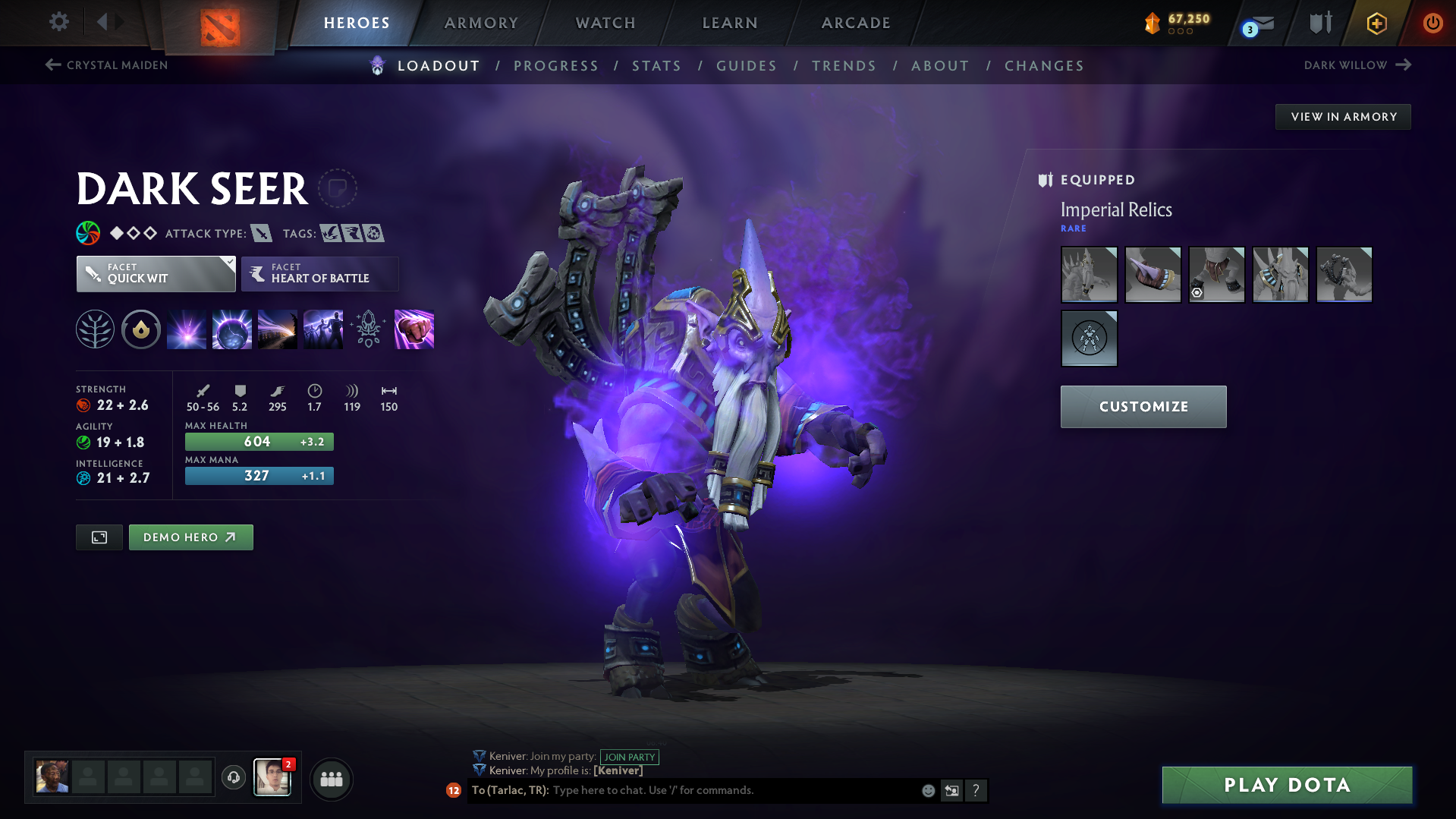 Ancient I | MMR: 3815 - Behavior: 11295 - Communication: 11295