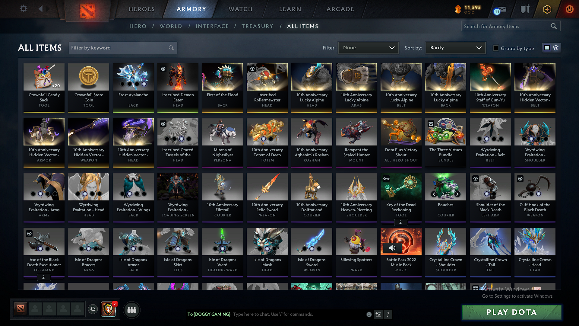 Archon V | MMR: 2824 - Behavior: 9344 - Communication: 9344