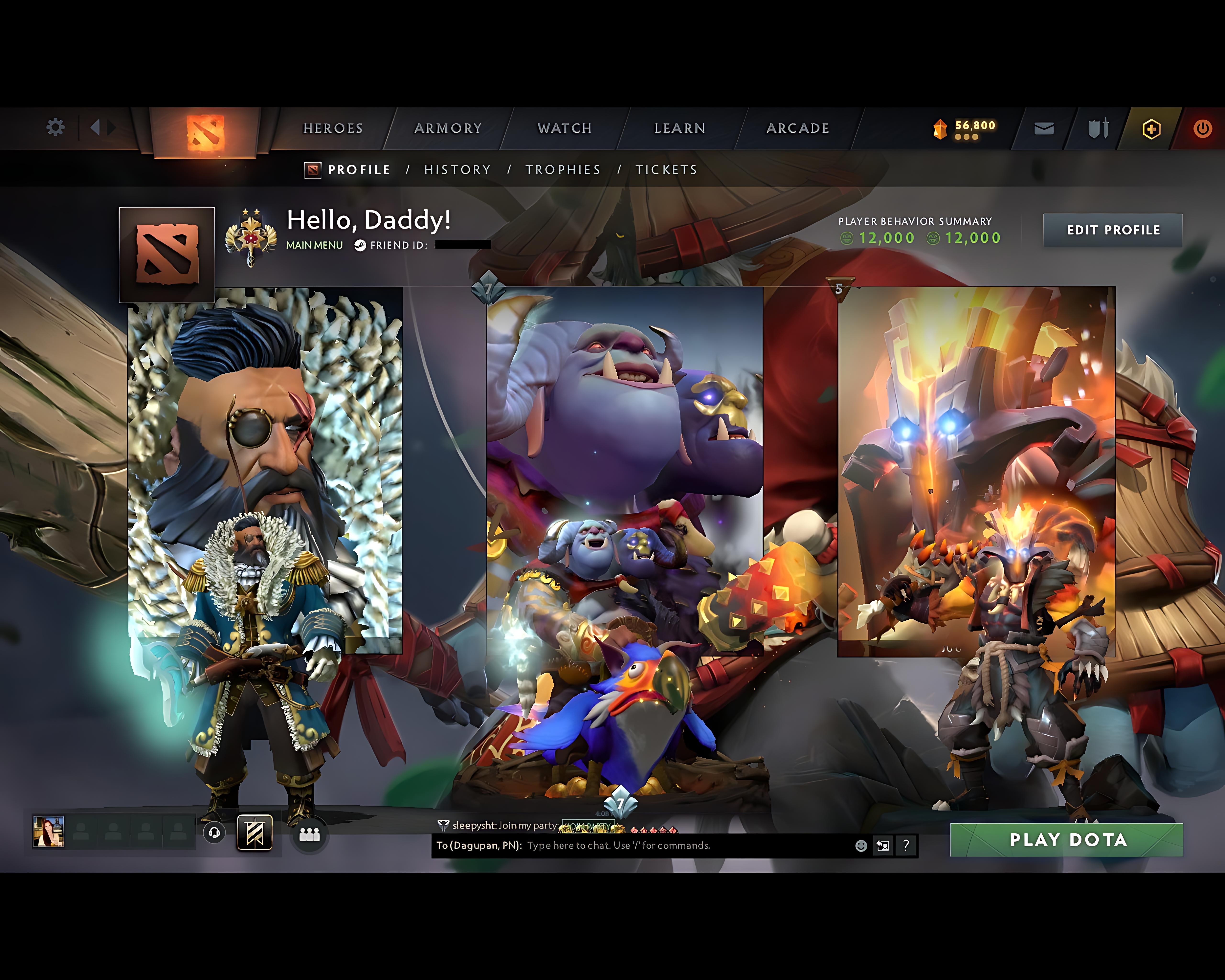 Legend II | MMR: 3225 - Behavior: 12000 - Communication: 12000