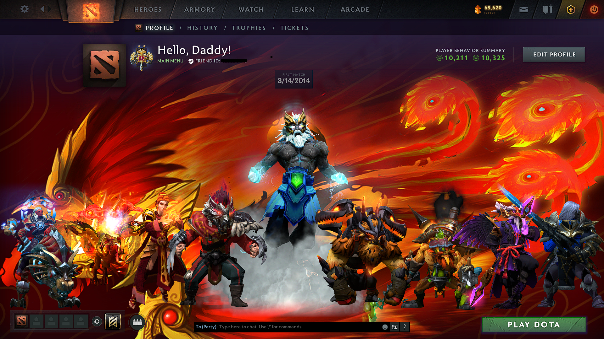 Legend II | MMR: 3212 - Behavior: 10325 - Communication: 10211