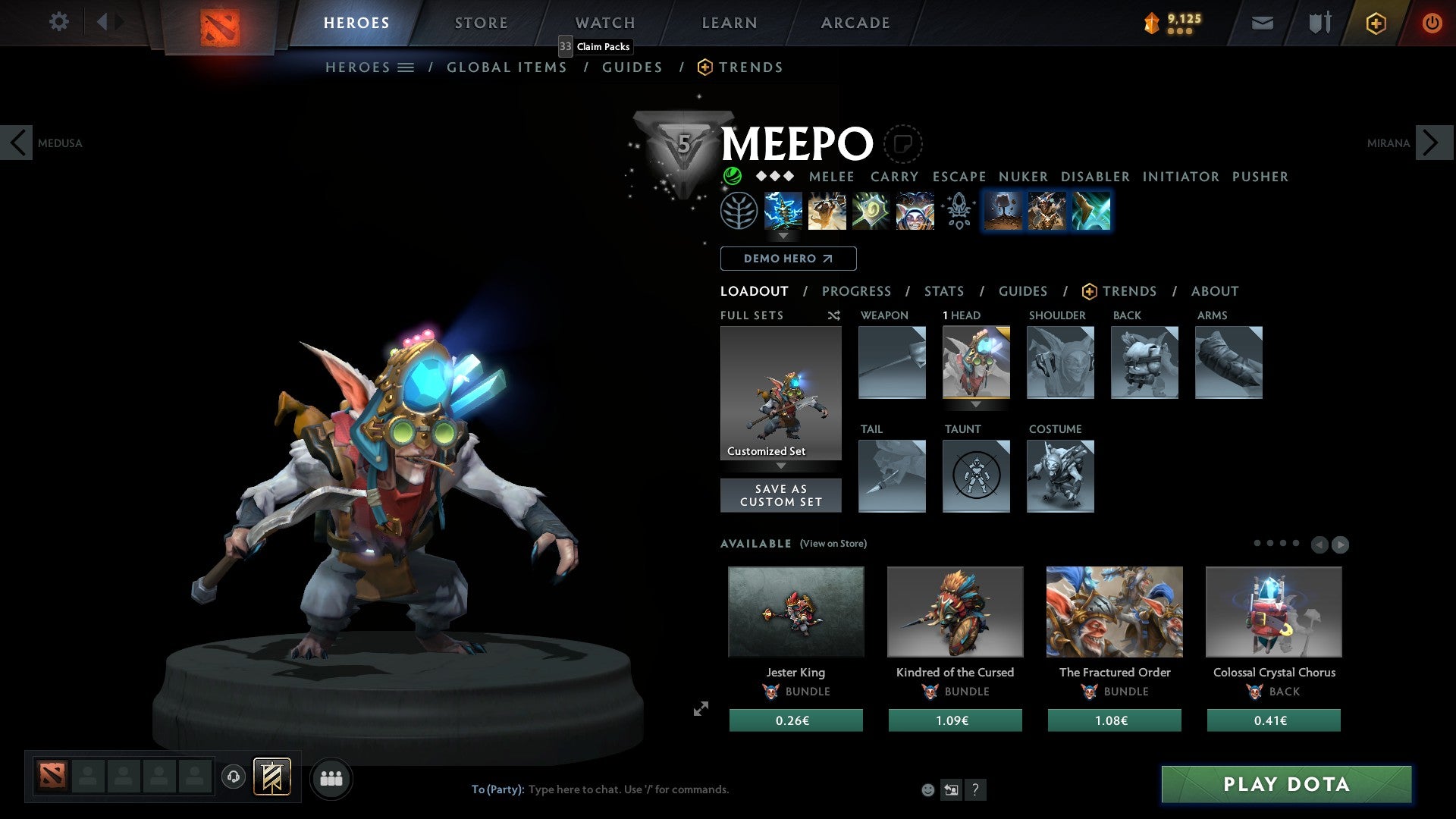 Crusader V | MMR: 2158 - Behavior: 10000