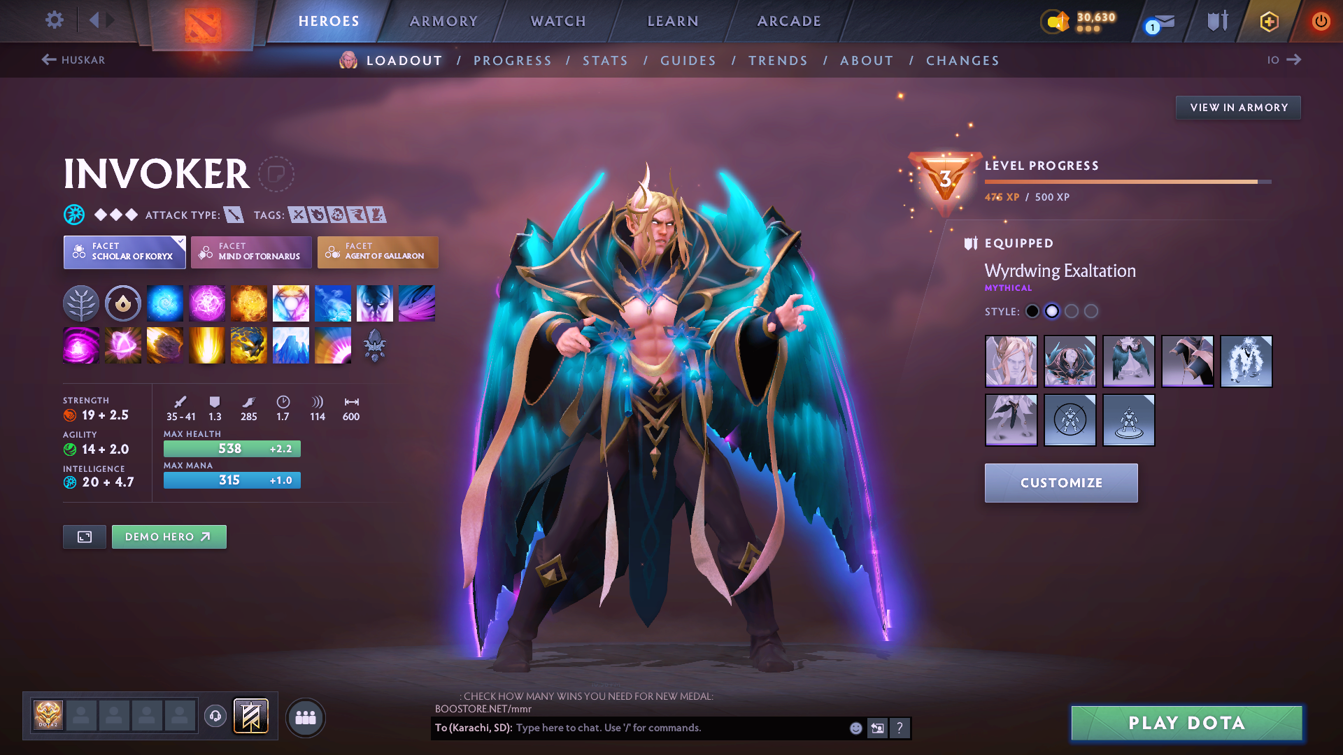 Guardian V | MMR: 1243 - Behavior: 8725 - Communication: 8725