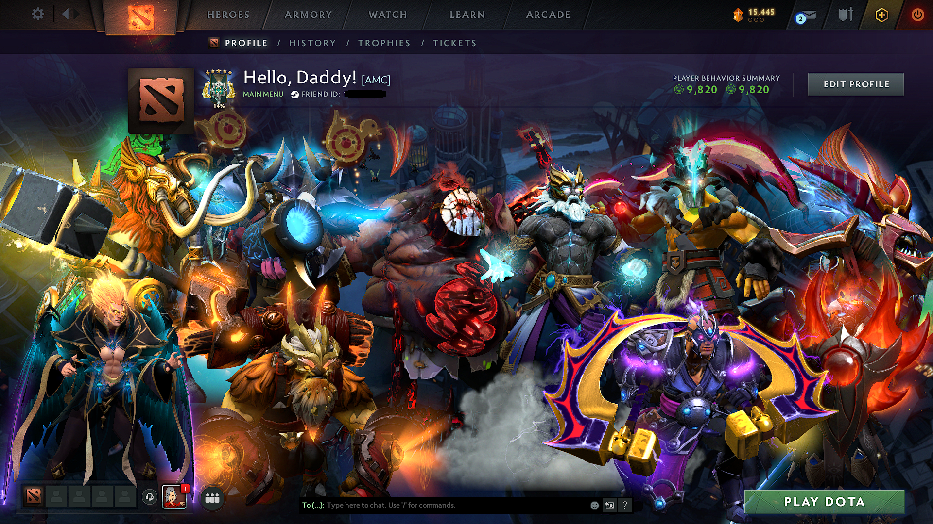 Archon V | MMR: 2948 - Behavior: 9820 - Communication: 9820