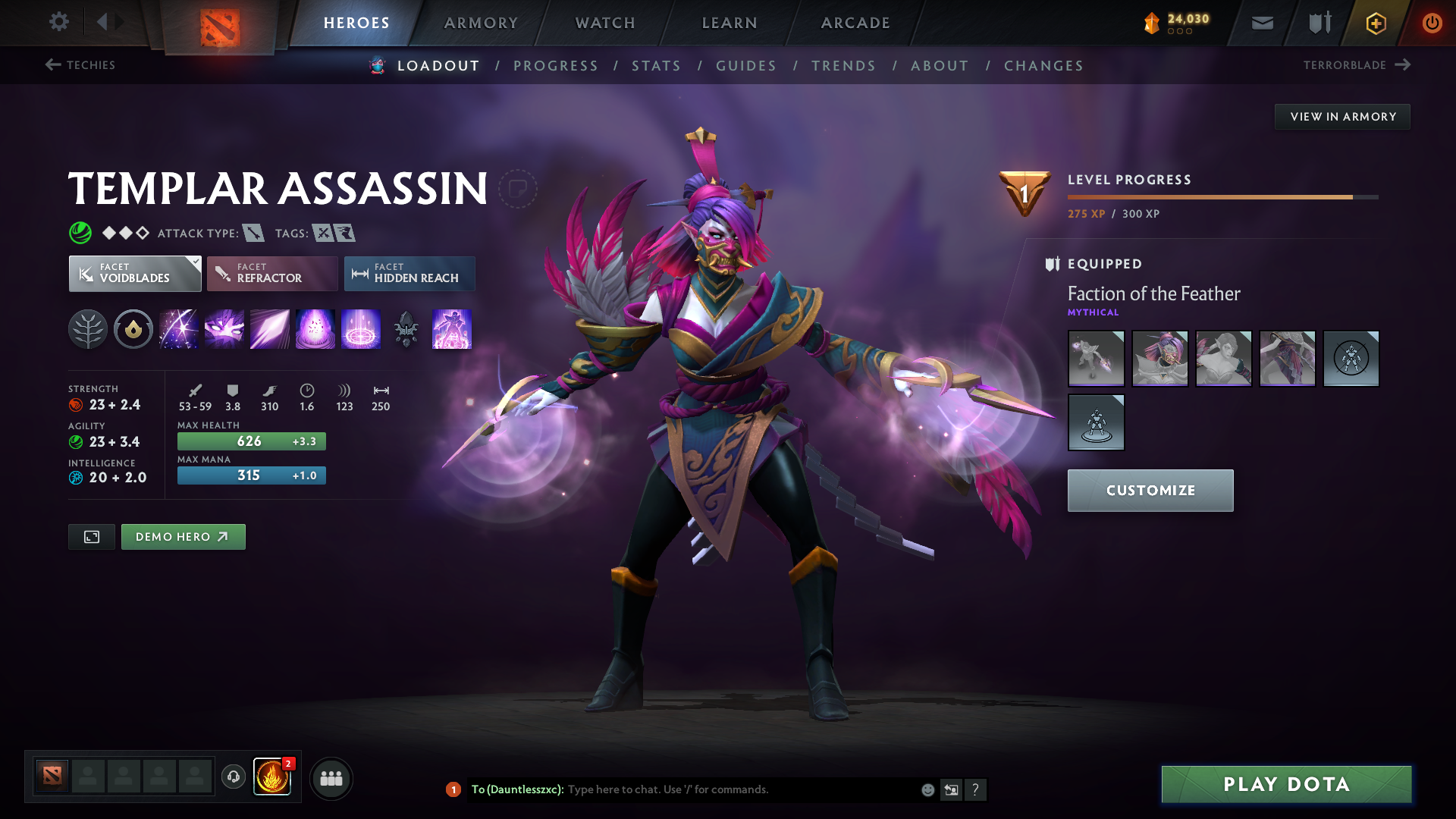 Legend I | MMR: 3108 - Behavior: 10048